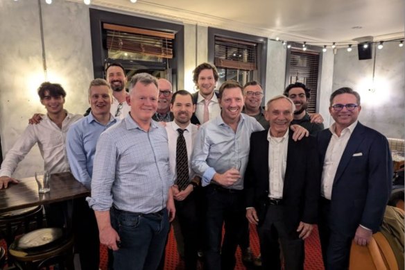 New members of the Old Newingtonians’ Union who were elected on Wednesday. 