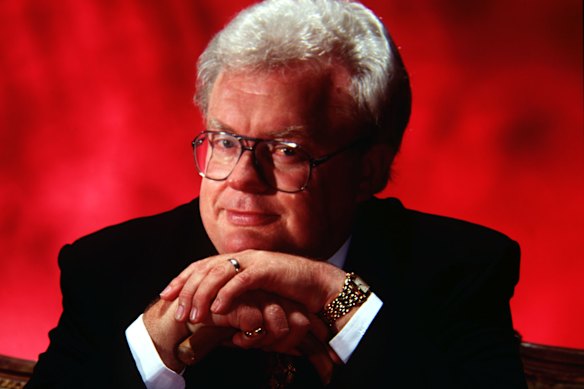 Former federal Labor senator Graham Richardson in 1996.