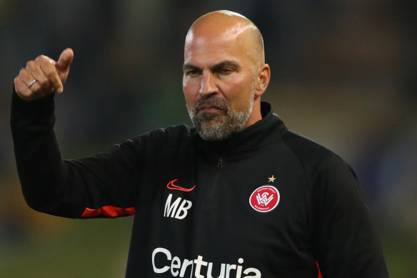 Markus Babbel was not a happy man after Western Sydney's fourth loss in a row.