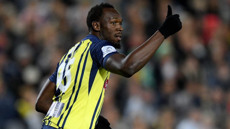 Usain Bolt is on an indefinite trial at the Mariners, trying earn his first professional soccer contract.