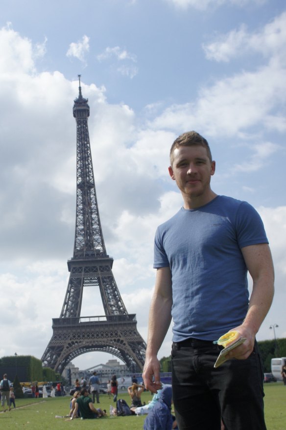 Jack O’Brien in Paris.