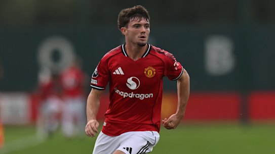 Young Socceroos prospect James Overy.