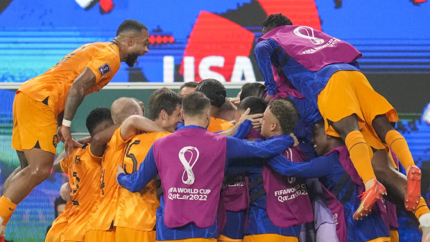 Netherlands eliminate US in round of 16 at World Cup