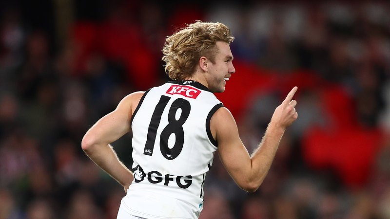 AFL round 16 live updates: ‘Wasn’t easy’: Hinkley gets emotional after Power win; Blues and Tigers in tight contest