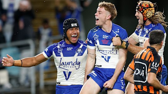 New Bulldogs recruit Lachlan Galvin.