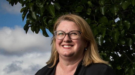 Education Minister Natalie Hutchins.