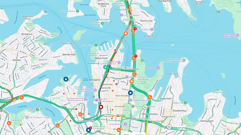 Two dead after falling from Sydney CBD overpass