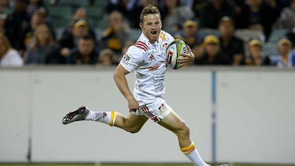 Disgusted: Chiefs halfback Brad Weber.