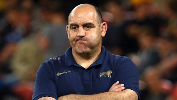 Mario Ledesma during last year's Rugby Championship. 