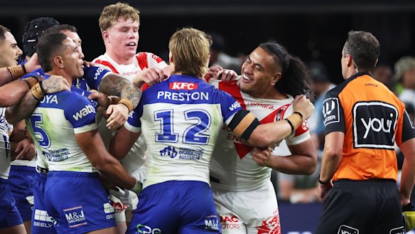 The Dragons showed plenty of fight in Vegas.