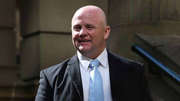 Ronald John Tarlington leaves court in August.