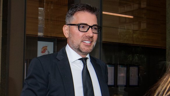 Plastic surgeon Dr Kourosh Tavakoli arrives at the Supreme Court in Sydney.