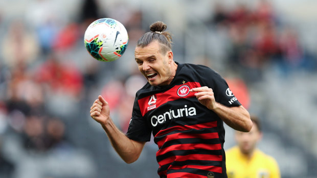 Alexander Meier, who joined Western Sydney last month, looked desperately short of match fitness in their A-League opener.