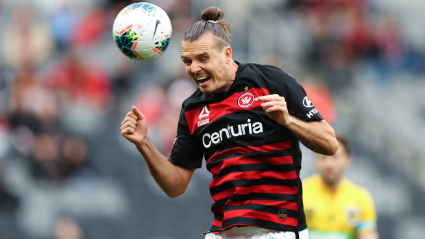 Back in red and black: Alex Meier returns for Wanderers when they need him the most.