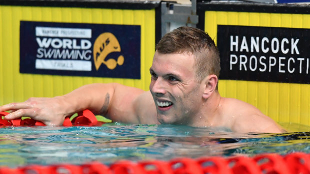 Rise and shine: Kyle Chalmers knows he must fire in the morning races at major meets. 