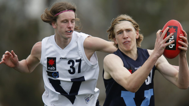 Will Sutherland plying his footy skills for Vic Metro two years ago.