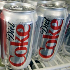 Trump gets through 12 cans of Diet Coke a day.