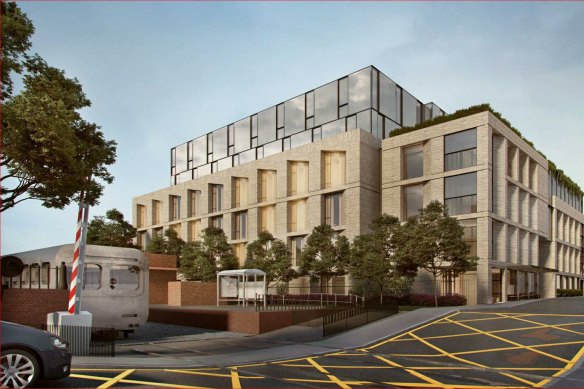 An artist's impression of the Lifeview aged care home in Prahran, approved by Planning Minister Richard Wynne despite local opposition.