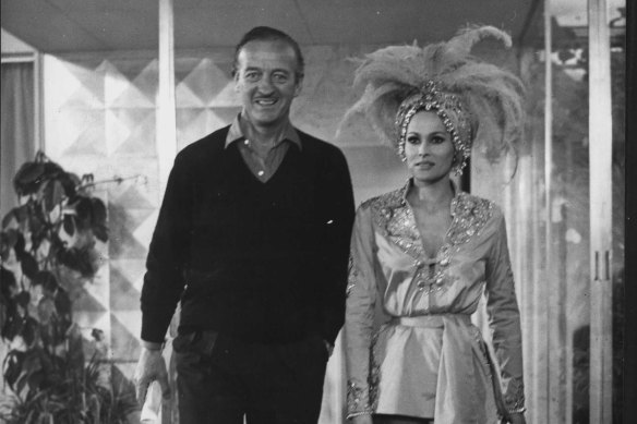 David Niven played Sir James Bond in the non-canon version of Casino Royale in 1967, while Ursula Andress, who played Honey Rider in 1962’s Dr No, appeared as Vesper Lynd.