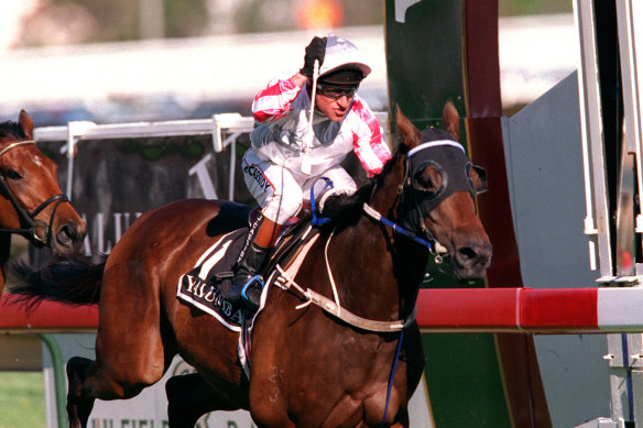 Jimmy Cassidy rode one of the champion leaders in Might And Power.