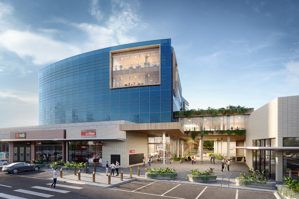 Vicinity is building a new office tower at its Chadstone shopping centre in Melbourne.