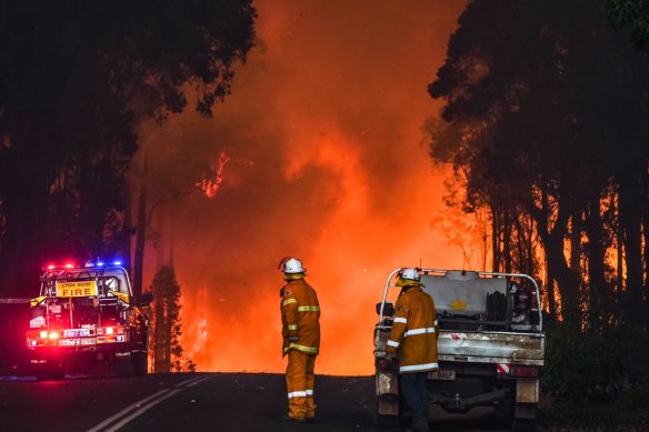 Firefighters spent a hellish night fighting fires in Denmark and Bridgetown.