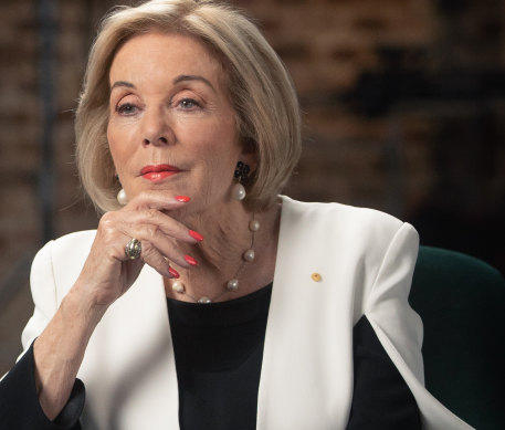 Ita Buttrose delivered the Andrew Olle Media Lecture on Friday night.