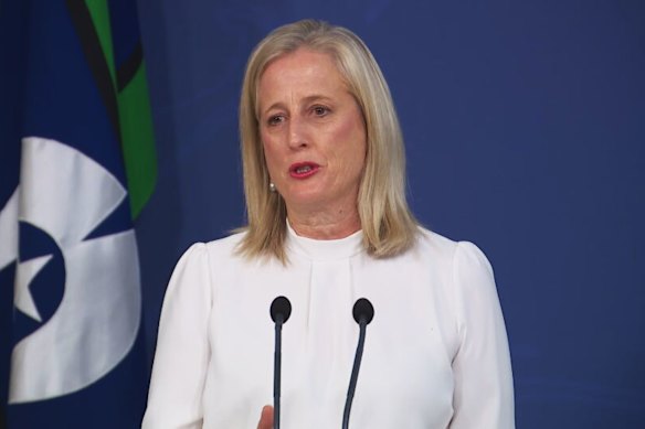 Government Services Minister Katy Gallagher. 