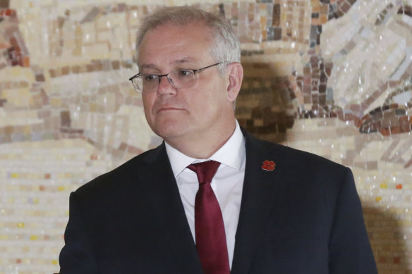 Throughout his time as prime minister, Scott Morrison said Australia should do more to support veterans. 