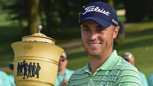 Jarrod Lyle Justin Thomas dedicates WGC win to sick golfer