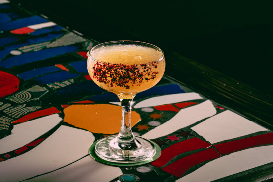A spicy marg at Centro 86.