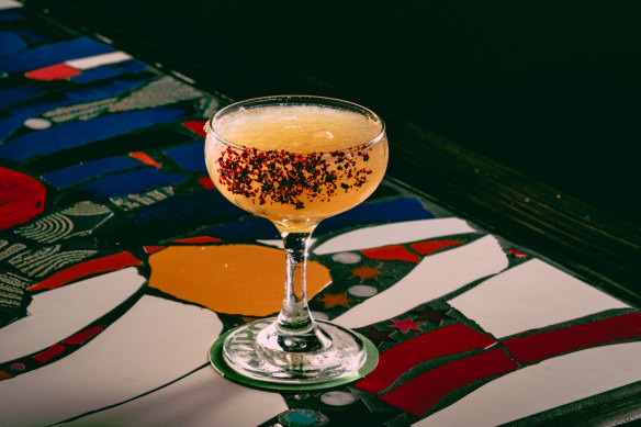 A spicy marg at Centro 86.