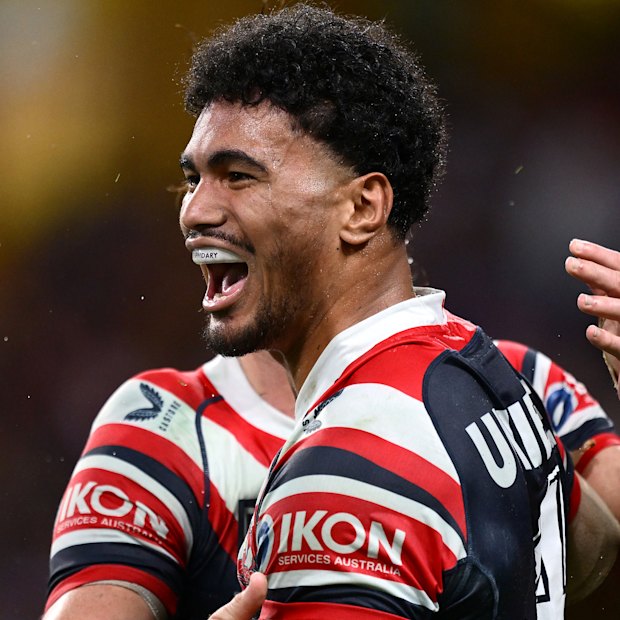 Robert Toia announced himself as a future Queensland Maroons star in Magic Round.