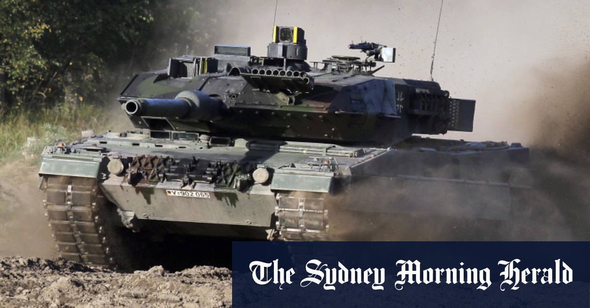 Germany to send Leopard tanks to Ukraine: sources - Sydney Morning Herald