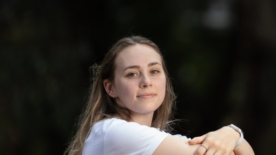 Alice Mika contracted a Buruli ulcer last summer.