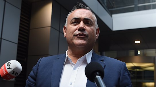 NSW Deputy Premier John Barilaro.