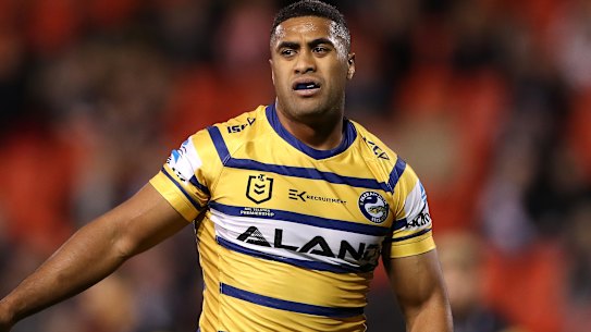 Former Parramatta centre Michael Jennings.