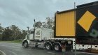 CBA shifted an emergency mobile “bank in a box” from Townsville to Brisbane on the back of a semi-trailer this week.