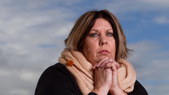 Kathy Pritchard says her husband Mike was left "broken" by the Australian Border Force.