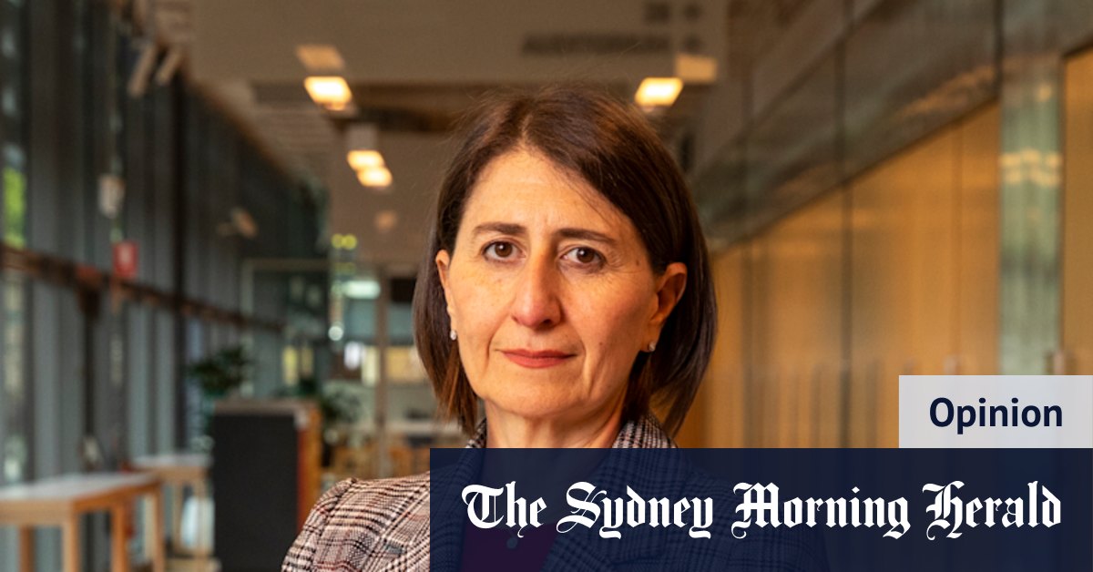 Where is Gladys Berejiklian in the Optus drama?