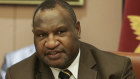 PNG PM James Marape is on his first overseas trip since replacing Peter O'Neill.