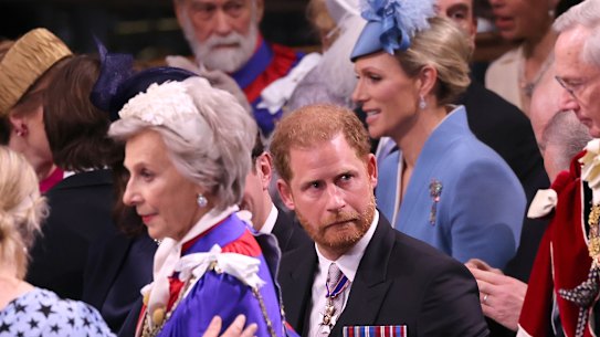 Why isn’t anyone talking to me? Prince Harry, adrift in a sea of indifferent relatives.