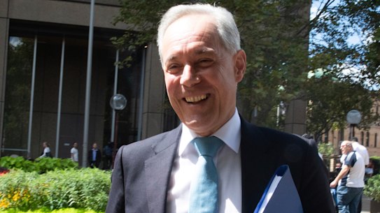 Former Premier Morris Iemma was one of the few past luminaries to be invited to a party fundraiser.