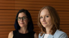 Baymatob founder Sarah McDonald, left, created Oli after the birth of her son Oliver, then recruited Tara Croft to join the company.