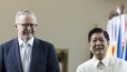 Prime Minister Anthony Albanese and Philippines President Ferdinand R Marcos jnr last week.