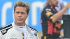 Brad Pitt in production on the movie ‘F1’, arriving in cinemas in June.
