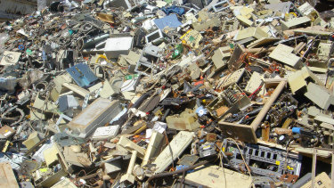 Australia produces more than 20 kilograms of e-waste per person.