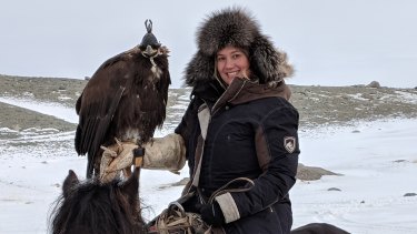 Saadiah Freeman in Mongolia this past year.