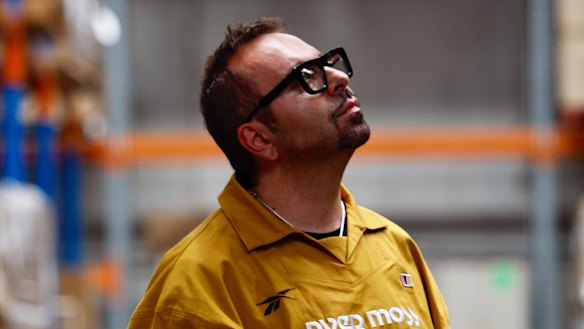 Humbled: Napoleon Perdis said he was flattered by the number of bids for the company that bears his name.