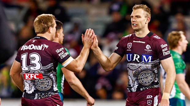 Injuries and age are catching up with Manly stars Jake and Tom Trbojevic.